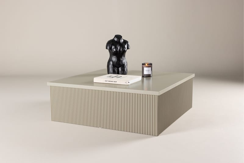 Lenox Sofabord 90x90 cm - Beige - Møbler - Bord - Sofabord