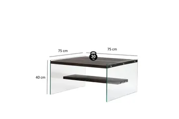 Lepinas Sofabord 75 cm - Antrasitt - Møbler - Bord - Sofabord