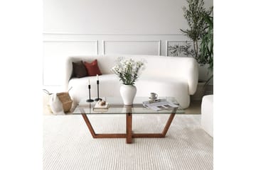 Liepene Sofabord 105x35x105 cm - Brun - Møbler - Bord - Sofabord