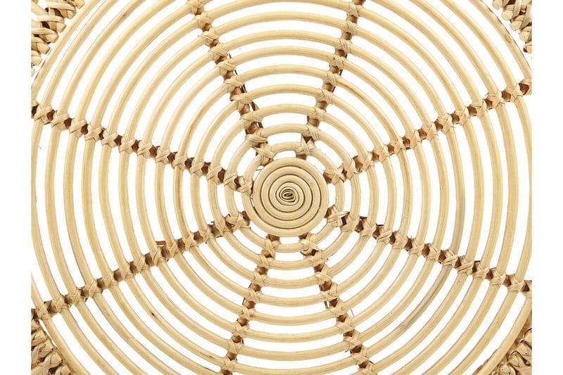 Limni Sofabord 84 cm - Rotting/Lyst Tre - Møbler - Bord - Sofabord