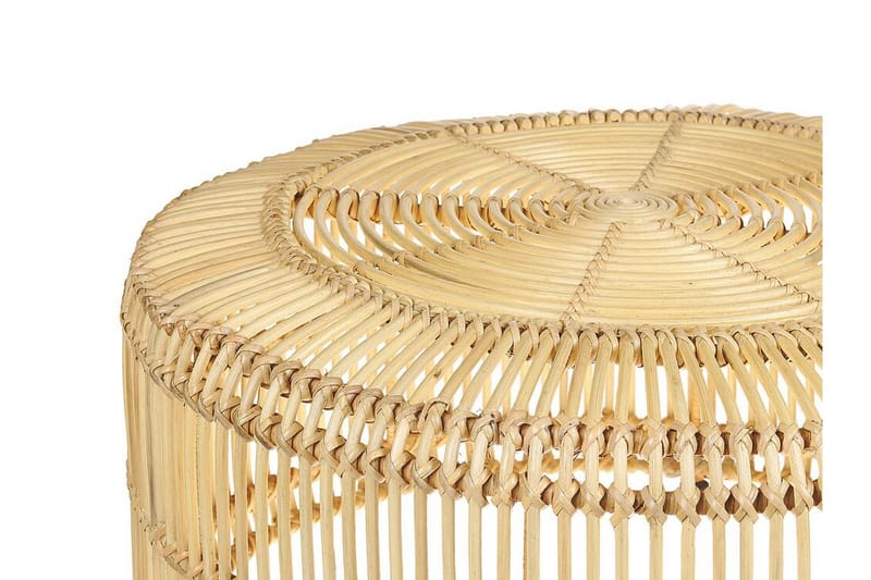 Limni Sofabord 84 cm - Rotting/Lyst Tre - Møbler - Bord - Sofabord