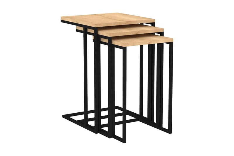 Lofita Settbord 40x61,8x40 cm, Blå