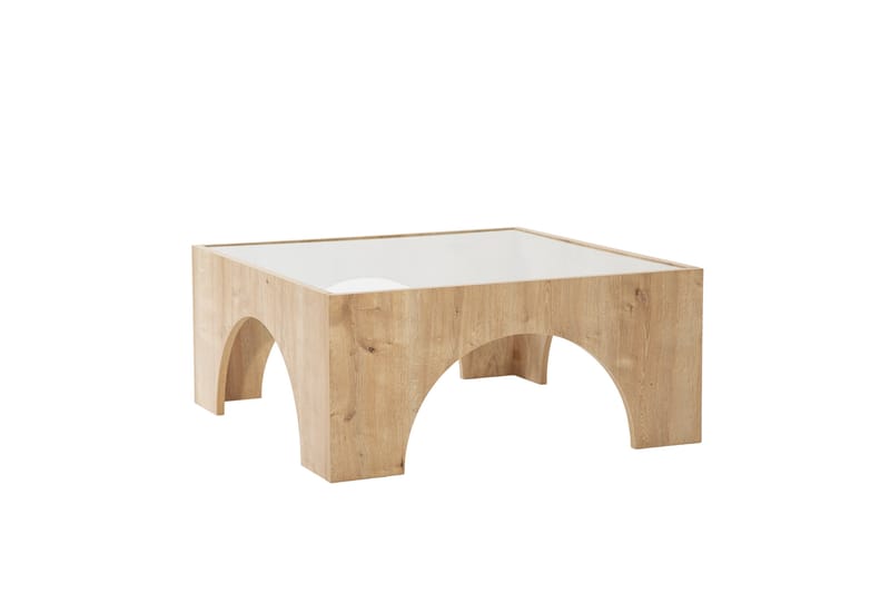 Lowan Sofabord 80 cm - Eik - Møbler - Bord - Sofabord