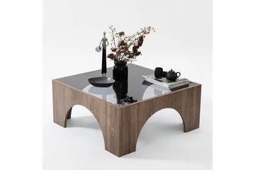 Lowan Sofabord 80 cm - Valnøtt - Møbler - Bord - Sofabord
