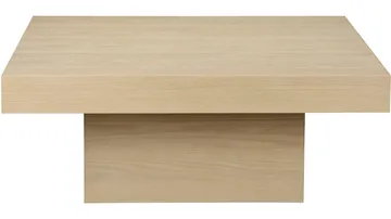 Sofabord Lunvik 100x100 cm - Hvitpigmentert - Møbler - Bord - Sofabord