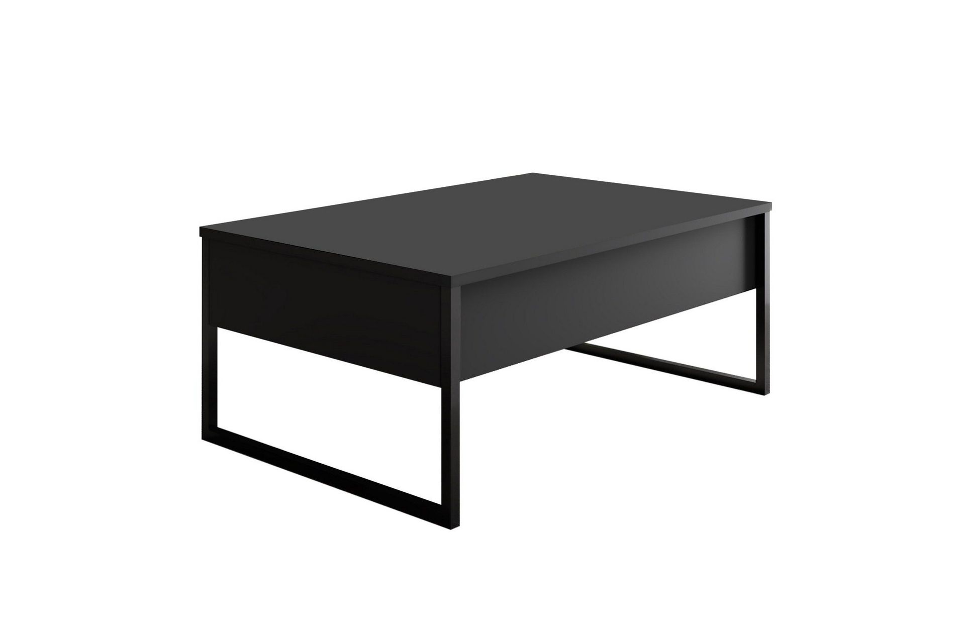 Luxe Soffbord 90x40 cm Svart - Hanah Home