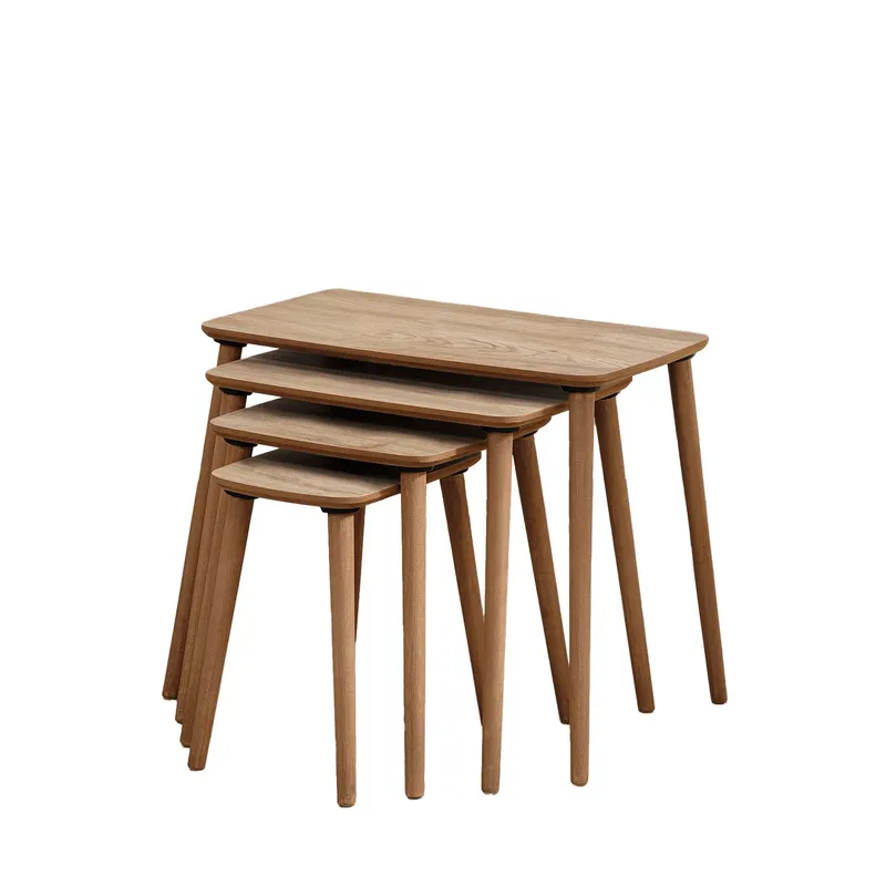 Lyvenn settbord 70 cm, Eik