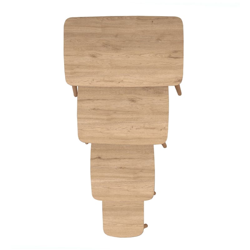 Lyvenn settbord 70 cm - Eik - Møbler - Bord - Sofabord - Kistebord