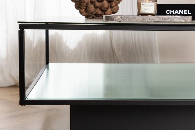 Maglehem Sofabord 90x90x37,5 cm - Sort - Møbler - Bord - Sofabord