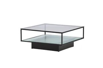 Maglehem Sofabord 90x90x37,5 cm - Sort - Møbler - Bord - Sofabord