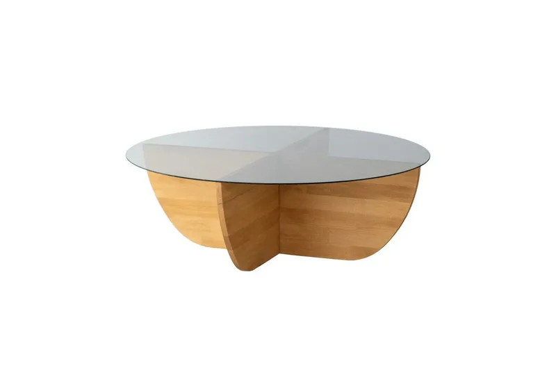 Sofabord Makhan eik - Lyse brun - Møbler - Bord - Sofabord