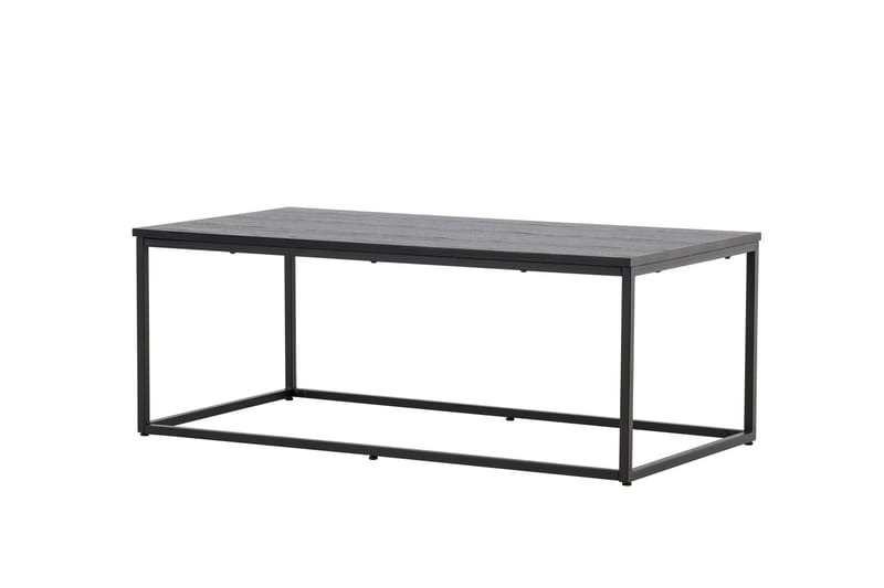 Mallan Rektangulært Sofabord 120x60 cm i Malt Tre - Svart - Møbler - Bord - Sofabord