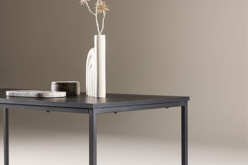 Mallan Rektangulært Sofabord 120x60 cm i Malt Tre - Svart - Møbler - Bord - Sofabord