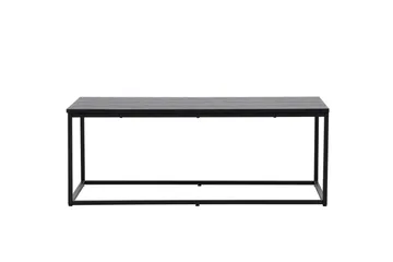 Mallan Rektangulært Sofabord 120x60 cm i Malt Tre - Svart - Møbler - Bord - Sofabord