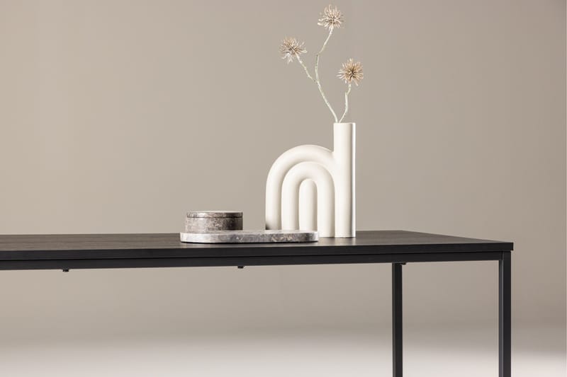 Mallan Rektangulært Sofabord 120x60 cm i Malt Tre - Svart - Møbler - Bord - Sofabord