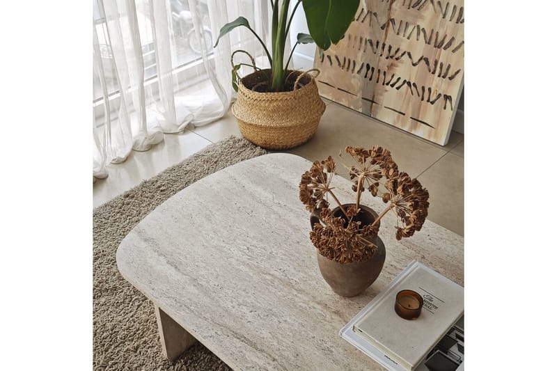 Sofabord Malo Travertin - Travertin - Møbler - Bord - Sofabord