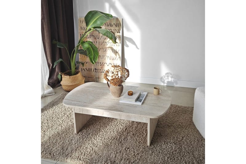 Sofabord Malo Travertin - Travertin - Møbler - Bord - Sofabord