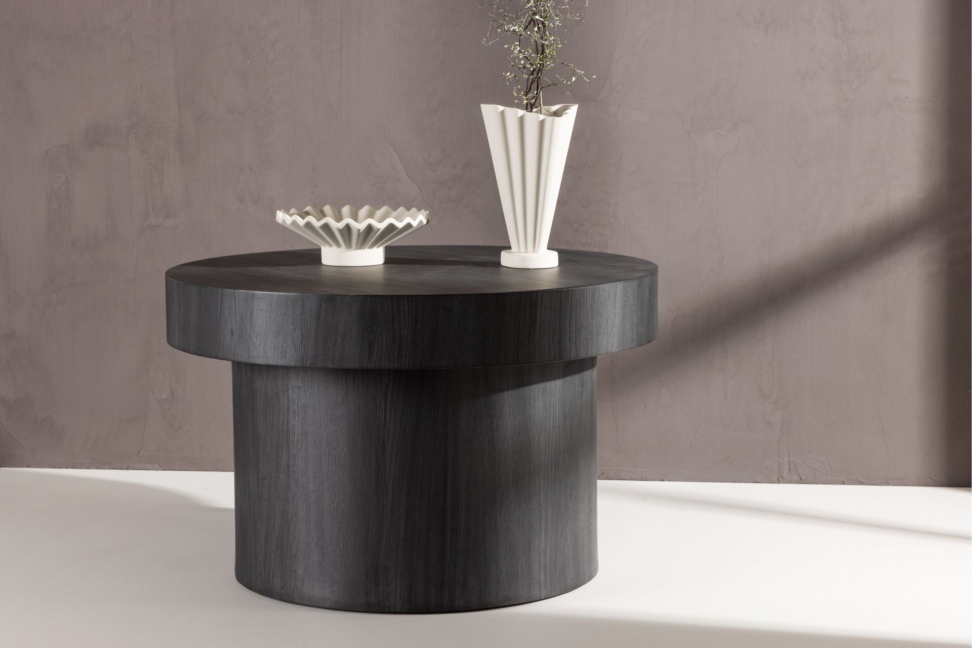 Malung Sofabord 80 cm - Svart - Møbler - Bord - Sofabord