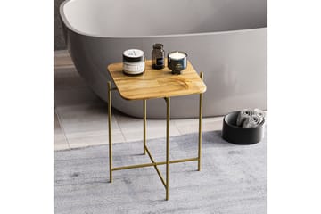 Mamta Kvadratisk Sofabord 46 cm i Lyst Tre - Beige - Møbler - Bord - Sofabord