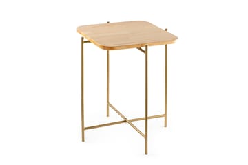 Mamta Kvadratisk Sofabord 46 cm i Lyst Tre - Beige - Møbler - Bord - Sofabord