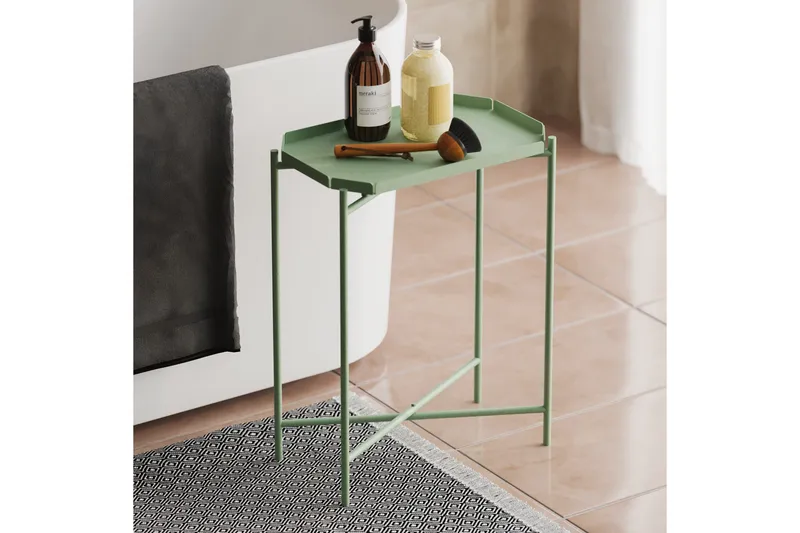 Mamta Rektangulært Sofabord 40 cm i Metall - Grønn - Møbler - Bord - Sofabord
