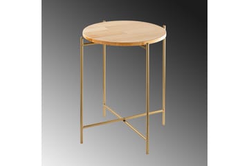 Mamta Rundt Sofabord 46 cm i Lyst Tre - Lys Natur - Møbler - Bord - Sofabord