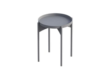 Mamta Rundt Sofabord Skittbord 44 cm i Metall - Grå - Møbler - Bord - Sofabord