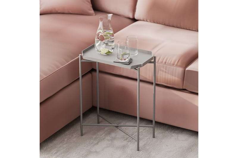 Mamta Sofabord 26 cm - Grå - Møbler - Bord - Sofabord