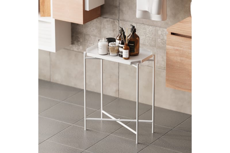 Mamta Sofabord 26 cm - Hvit - Møbler - Bord - Sofabord