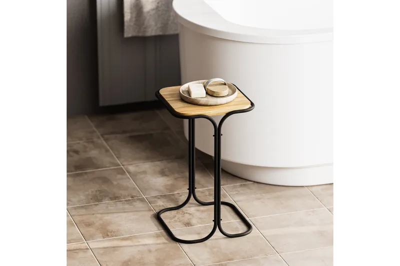 Mamta Sofabord 30 cm - Svart/Naturell - Møbler - Bord - Sofabord