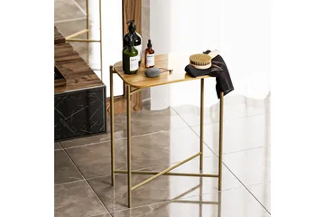 Mamta Sofabord 40 cm - Gull/Naturell - Møbler - Bord - Sofabord