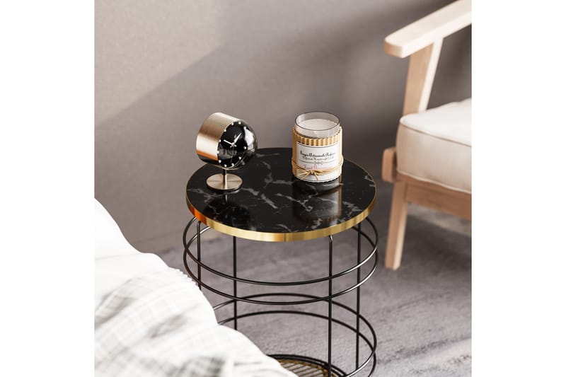Mamta Sofabord 40 cm - Svart - Møbler - Bord - Sofabord