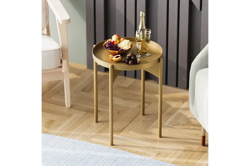 Mamta Sofabord 44 cm - Gull - Møbler - Bord - Sofabord