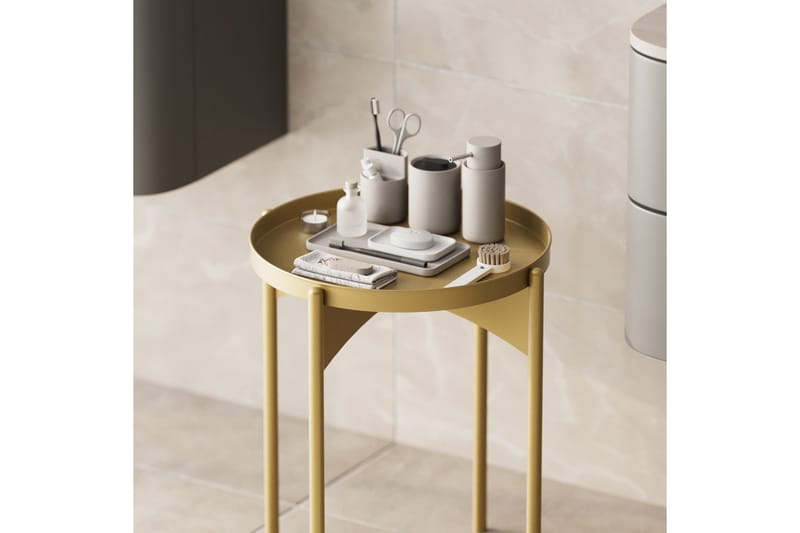 Mamta Sofabord 44 cm - Gull - Møbler - Bord - Sofabord