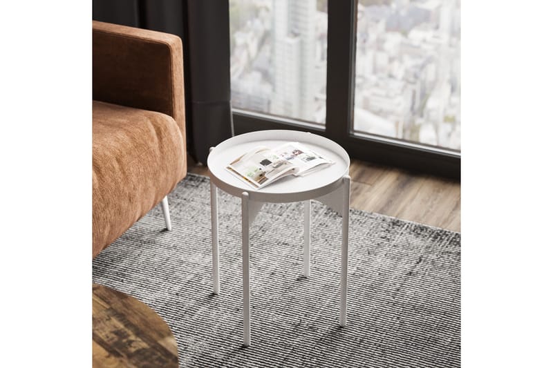 Mamta Sofabord 44 cm - Hvit - Møbler - Bord - Sofabord