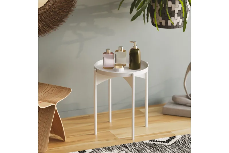 Mamta Sofabord 44 cm, Hvit
