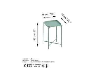 Mamta Sofabord 46 cm - Green - Møbler - Bord - Sofabord