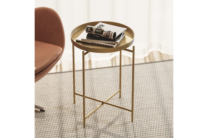 Mamta Sofabord 46 cm - Gull - Møbler - Bord - Sofabord