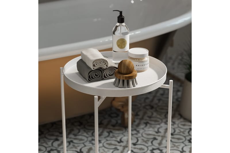 Mamta Sofabord 46 cm - Hvit - Møbler - Bord - Sofabord