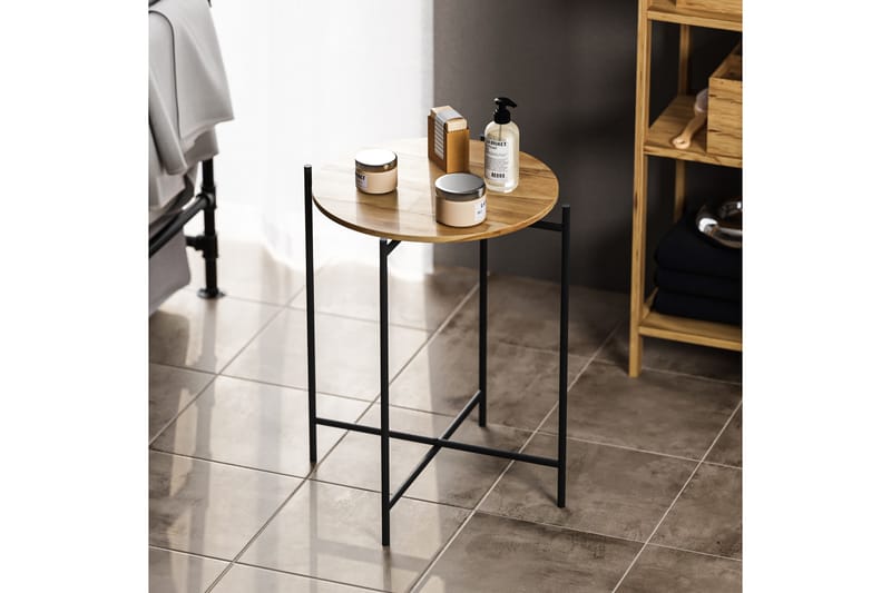 Mamta Sofabord 46 cm - Svart/Naturell - Møbler - Bord - Sofabord