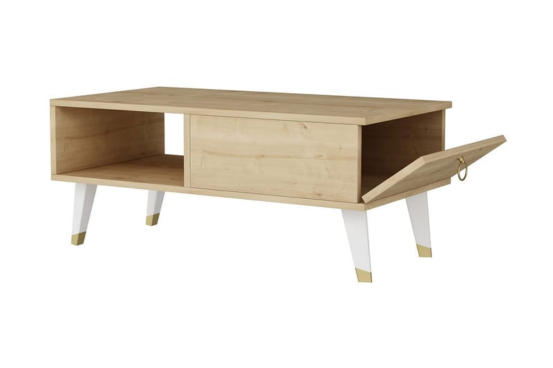 Marteby Sofabord 90x42,4x90 cm - Blå - Møbler - Bord - Sofabord