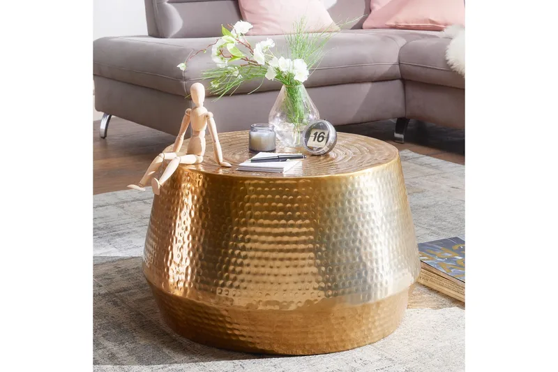 Marypark Sofabord 60 cm - Gull - Møbler - Bord - Sofabord