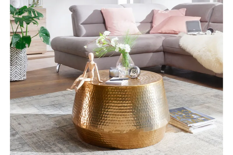 Marypark Sofabord 60 cm - Gull - Møbler - Bord - Sofabord