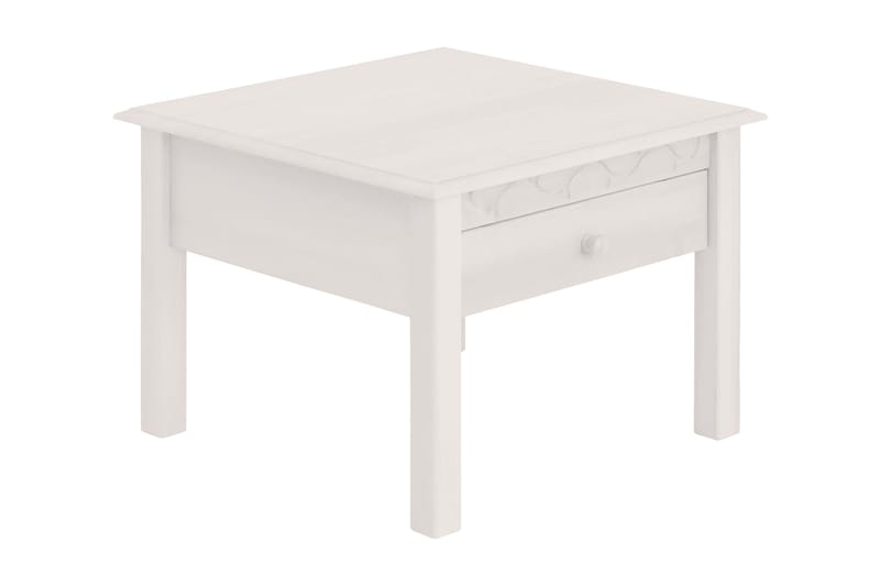 Marzell Sofabord 60 cm - Hvit - Møbler - Bord - Sofabord