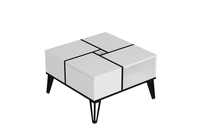 Masaaki Sofabord 71,8 cm - Svart/Hvit - Møbler - Bord - Sofabord