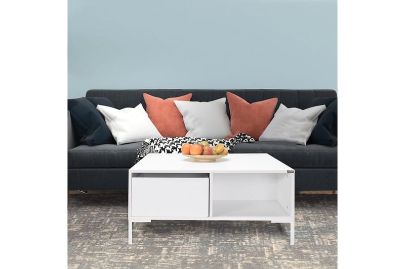 Sofabord Masao Almasi / Hvit - Almasi / Hvit - Møbler - Bord - Sofabord