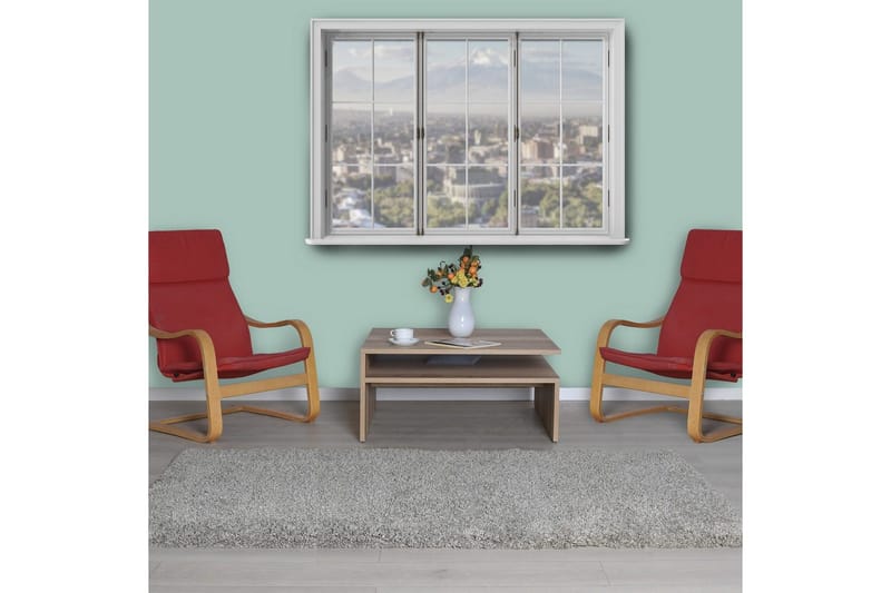 Sofabord Masao Lys valnøtt - Lys valnøtt - Møbler - Bord - Sofabord