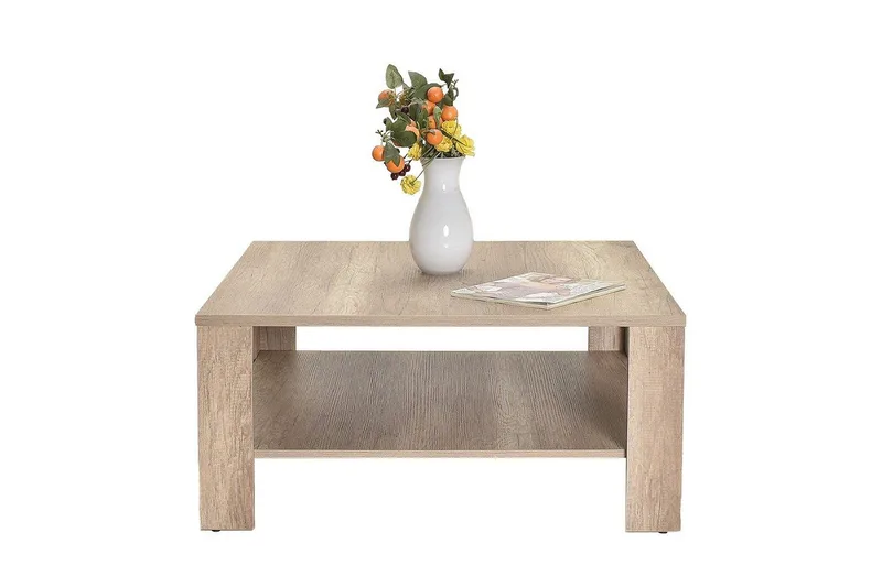 Sofabord Masao Lys valnøtt, Lys valnøtt