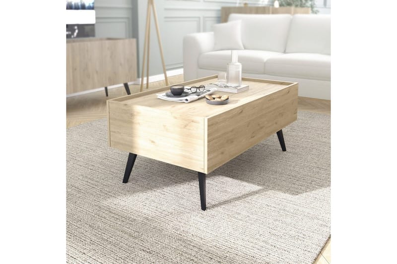 Sofabord Masao Oak - Lyse brun - Møbler - Bord - Sofabord
