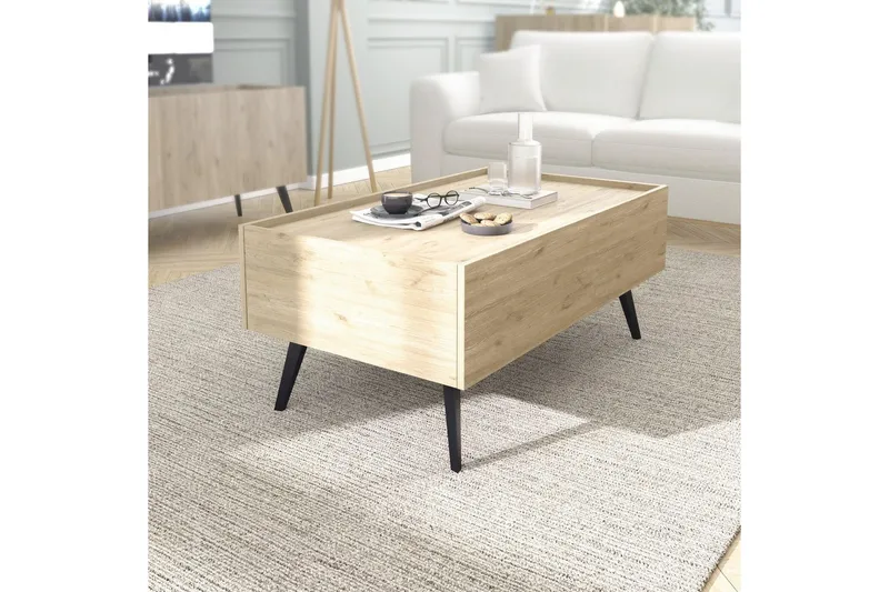 Sofabord Masao Oak - Lyse brun - Møbler - Bord - Sofabord